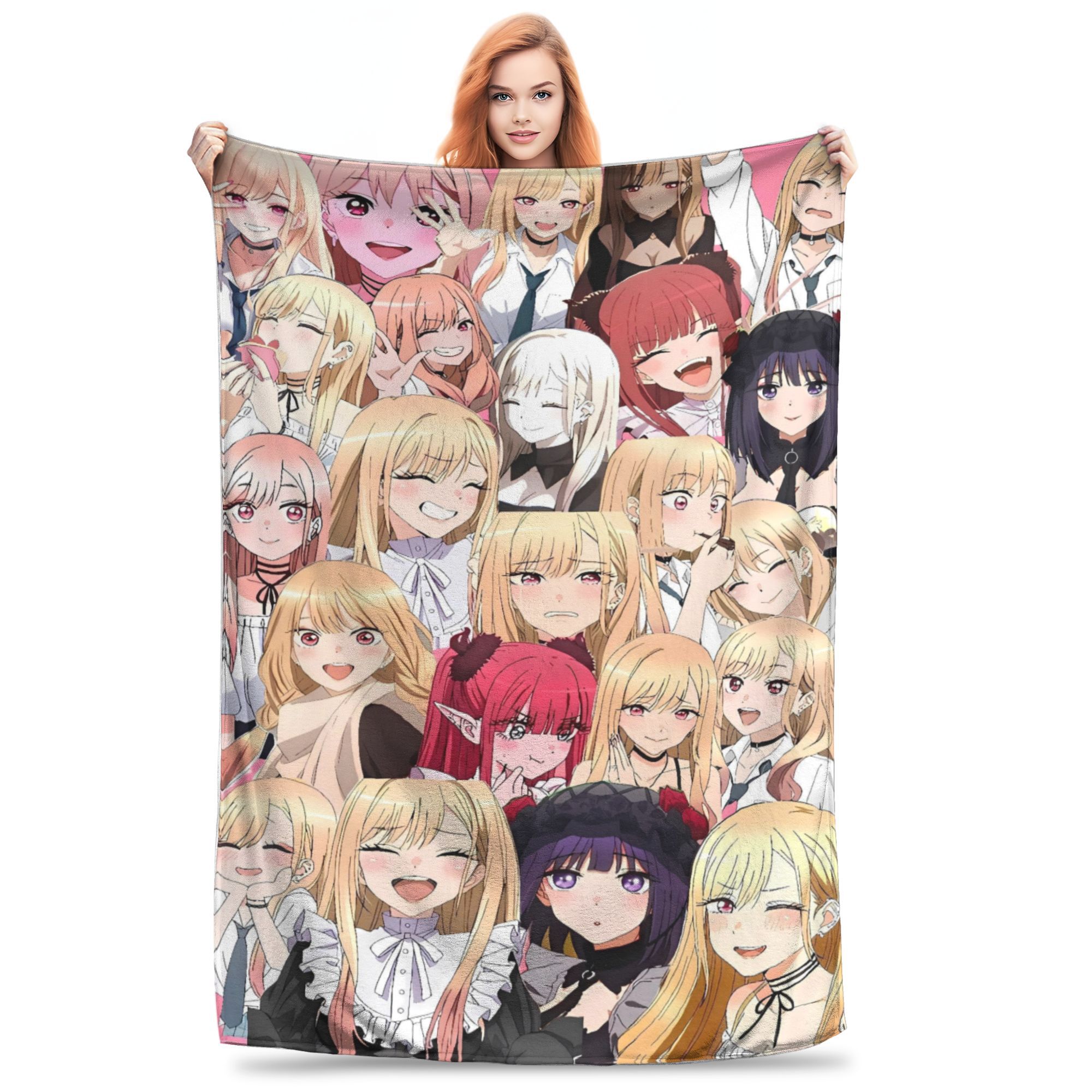 Street Fashion Of Japan - Japan Anime Marin Kitagawa Blankets Warm
