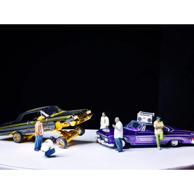 Street Fashion Guys - 1/64 Resin Painted 3D Printing West