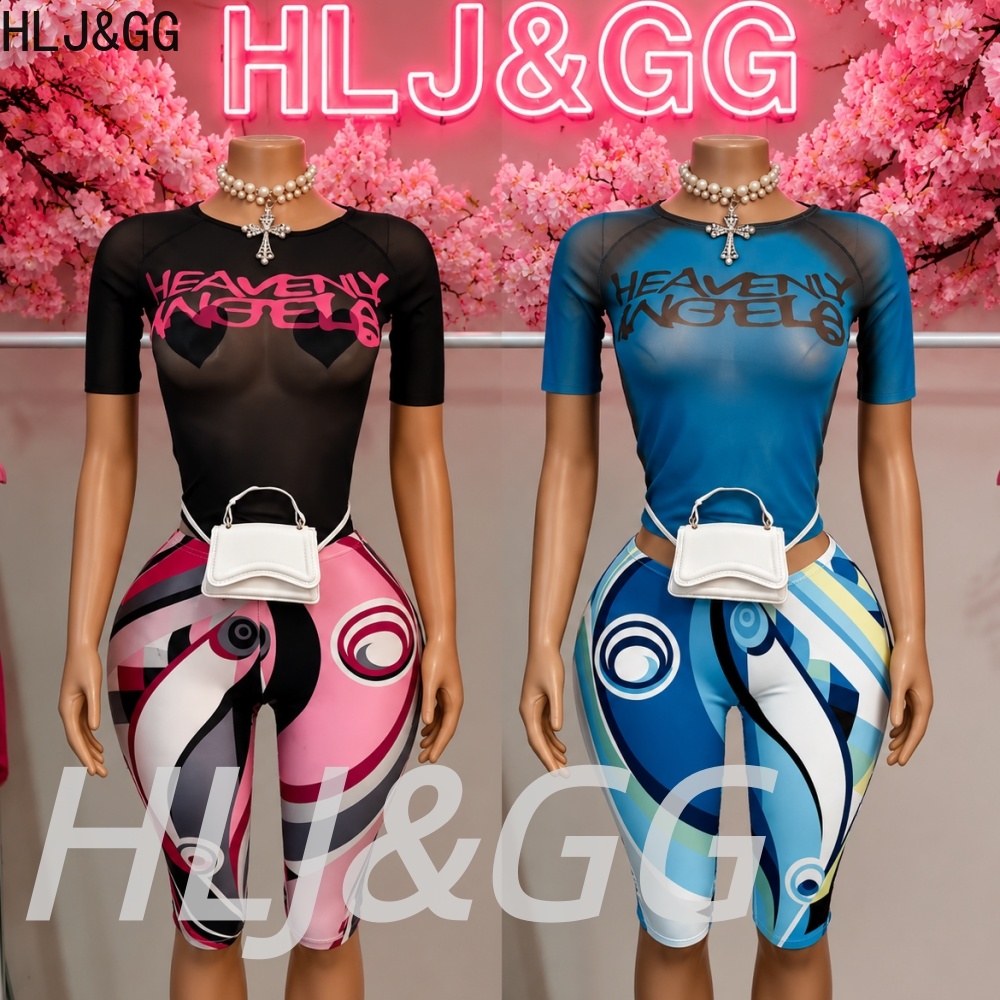 Street Fashion Art - HLJ&GG Y2K Fashion Mesh See Though
