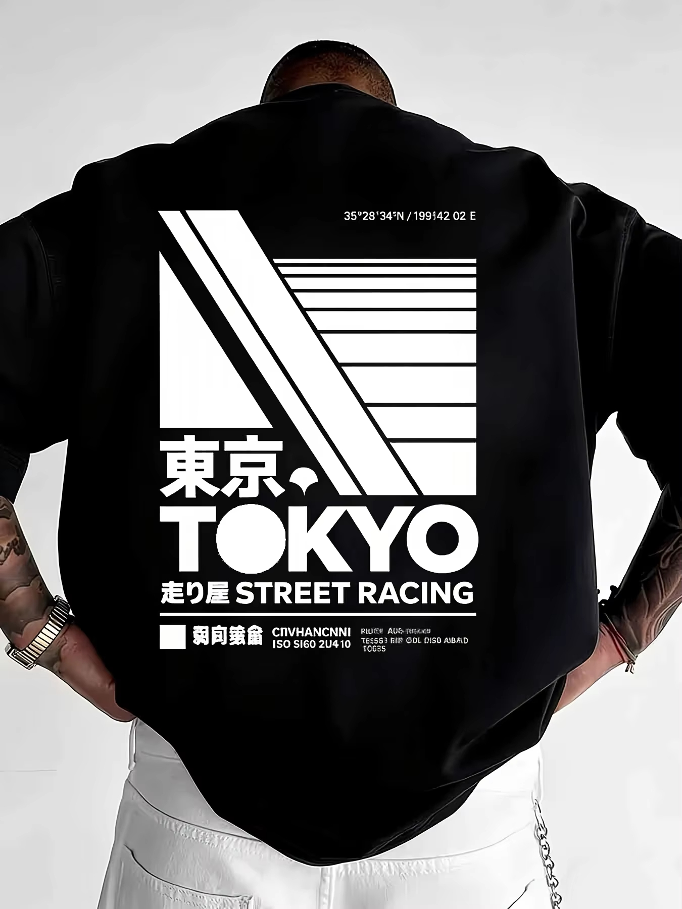 Street Fashion Tokyo - Japanese Tokyo Street StylePrint Tee Y2K