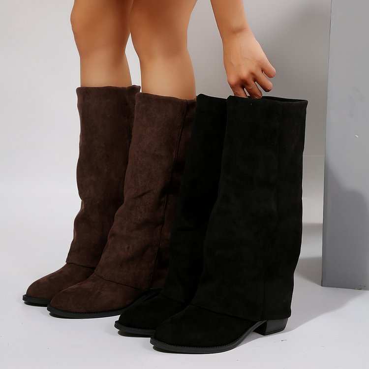 Street Fashion Winter 2025 - Women's Knee High Boots Autumn Fashion