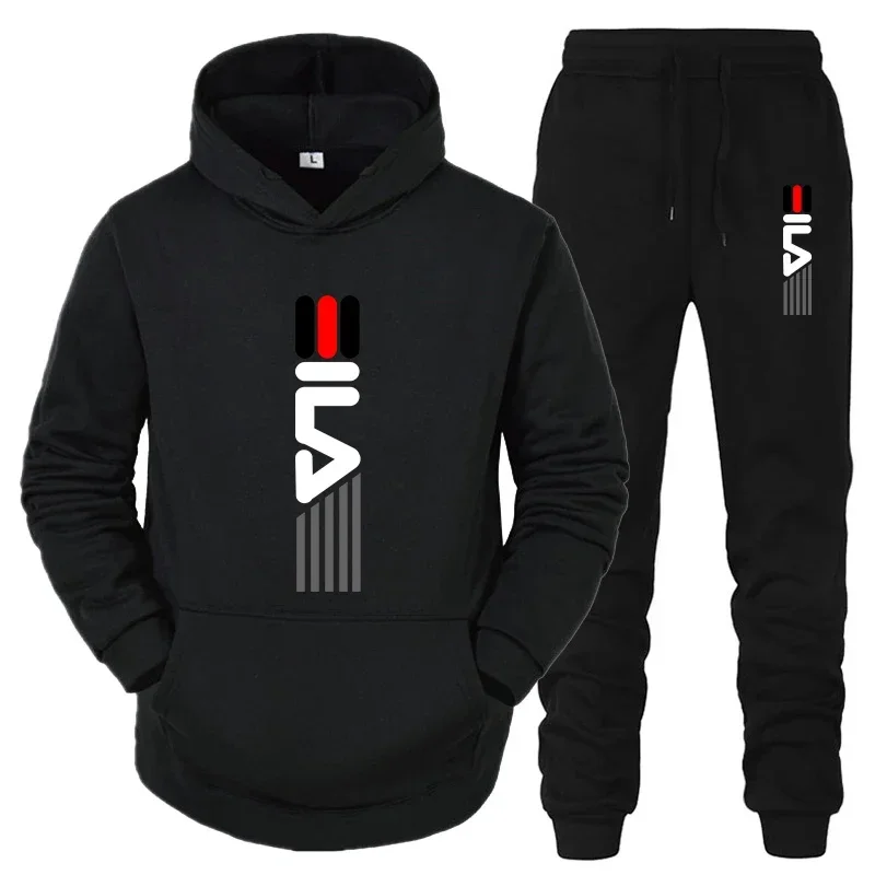 Men's Tracksuit Hooded Sweatsh - Street Fashion Art review and price