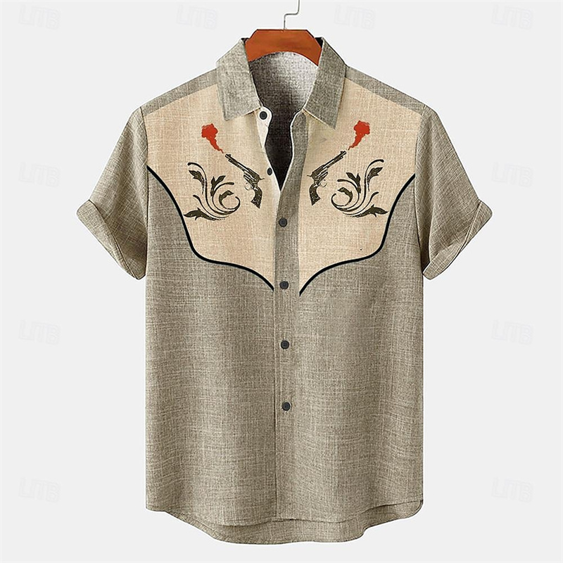 Linen Men's Shirt Short Sleeve - Parade Fashion Street review and price
