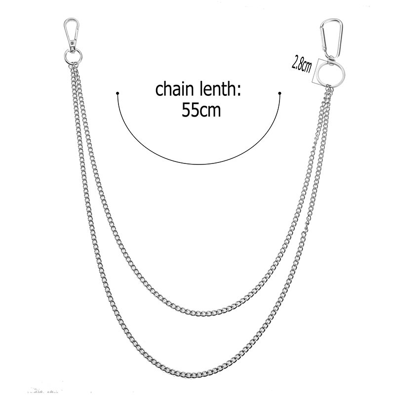 1PC Stainless Steel Long Key C - Street Fashion Goth review and price