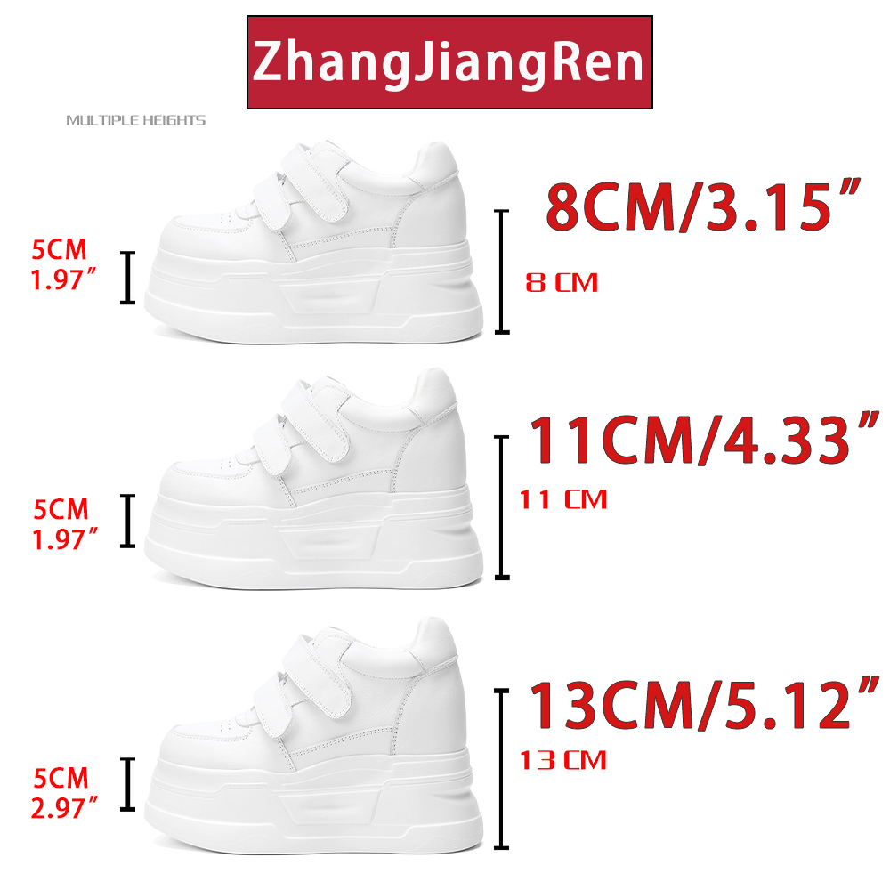 ZJR 8-13cm Women's Inner Lift  - Chunky Sneaker Platform review and price