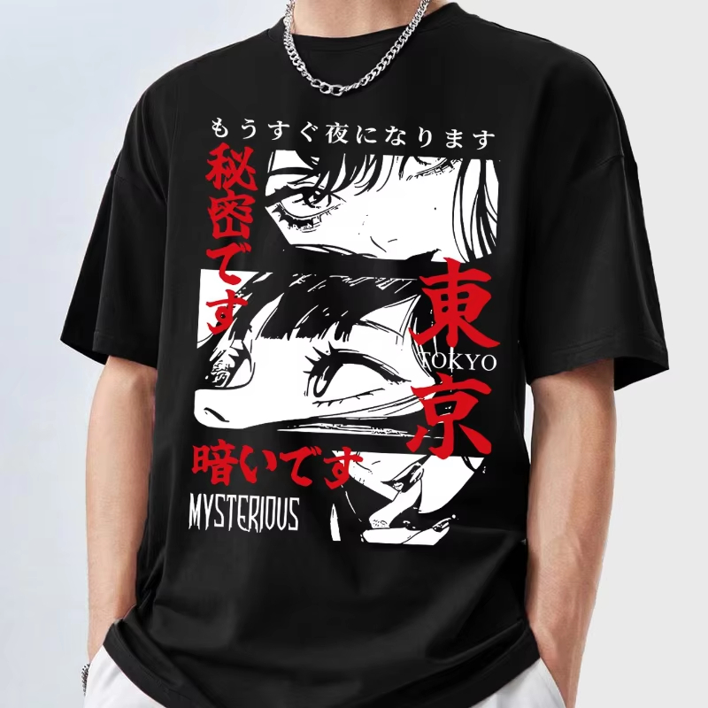 Men's Y2K Anime Pattern T-Shir - Street Fashion Tokyo review and price