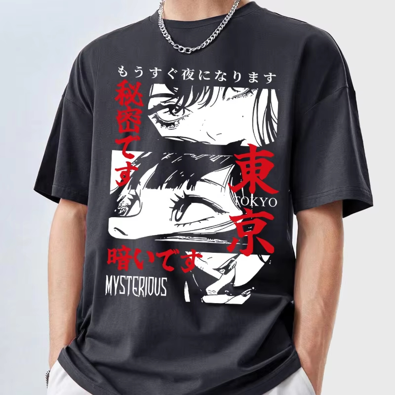 Men's Y2K Anime Pattern T-Shir - Street Fashion Tokyo review and price
