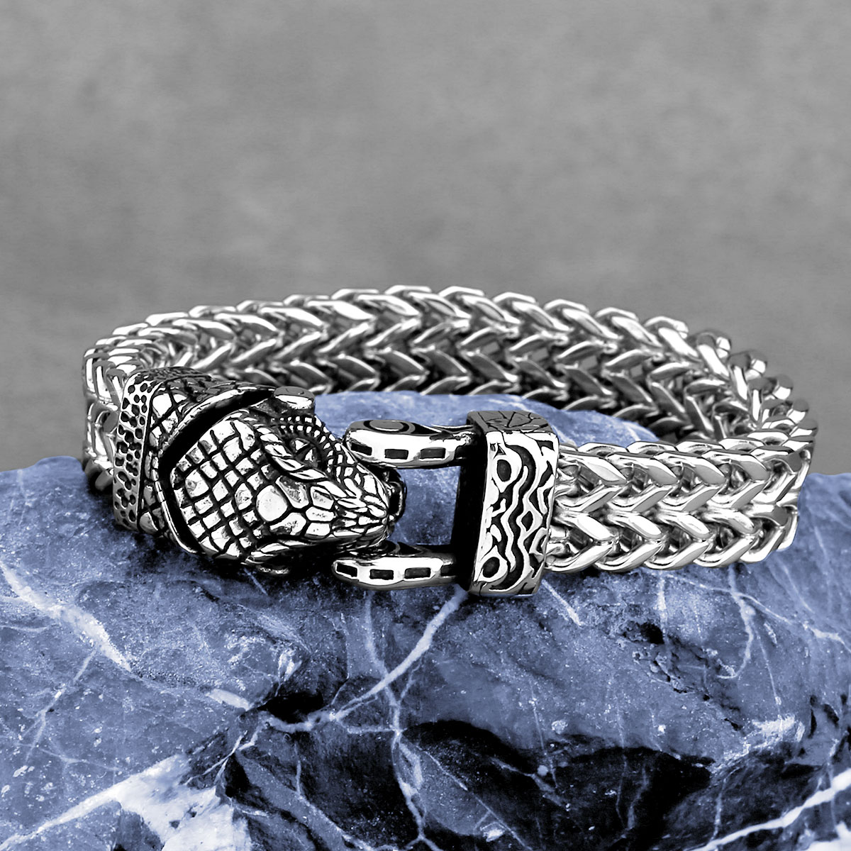 New Design Viking Snake Head M - Street Fashion Culture review and price