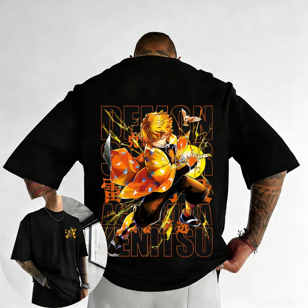 Plus Size Demon Slayer Summer  - Street Fashion Of Japan review and price