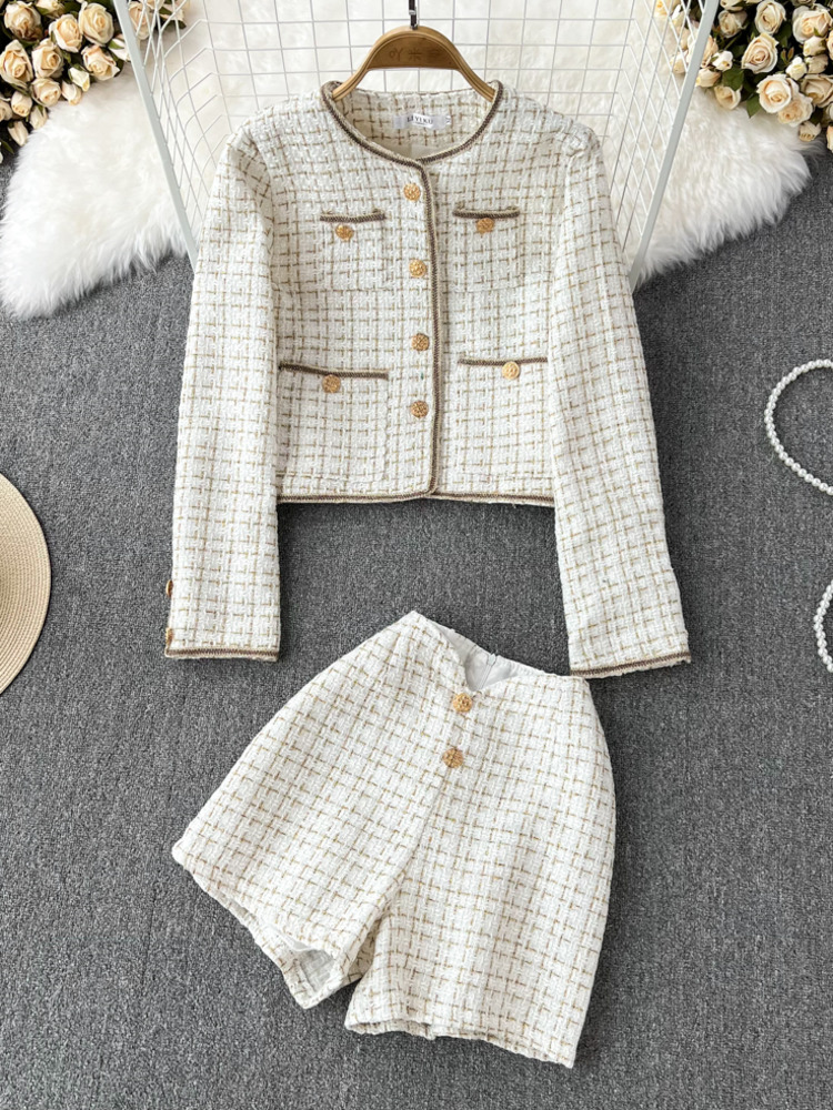Autumn Winter Lady Two Piece O - Street Fashion Luxury review and price