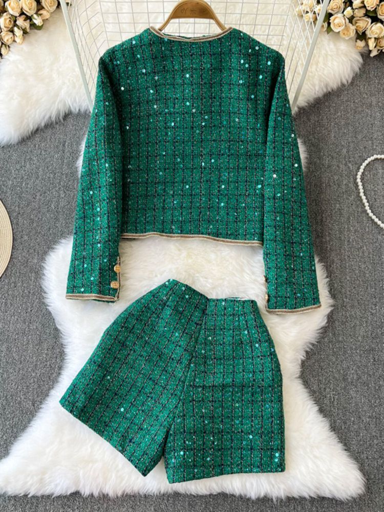 Autumn Winter Lady Two Piece O - Street Fashion Luxury review and price
