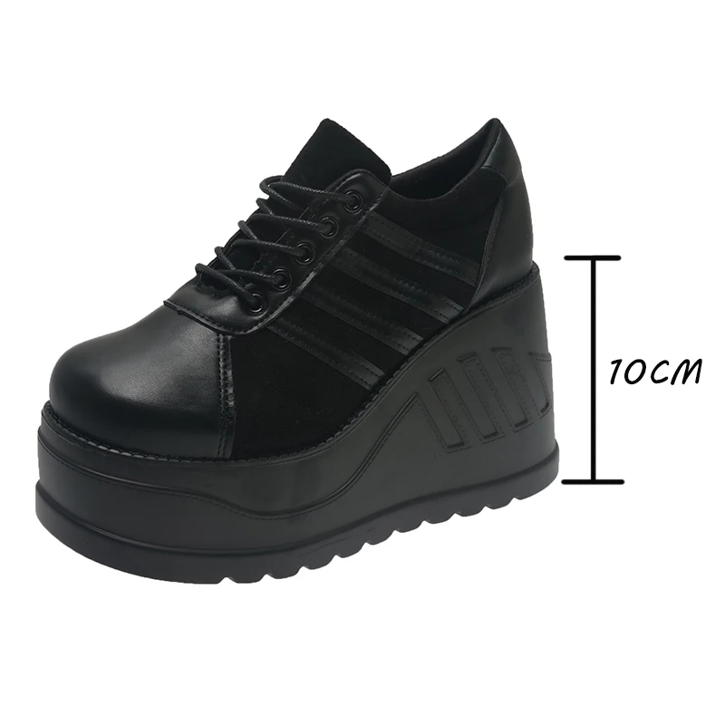 Big Size 35-43 Black Design Fe - Street Fashion Goth review and price
