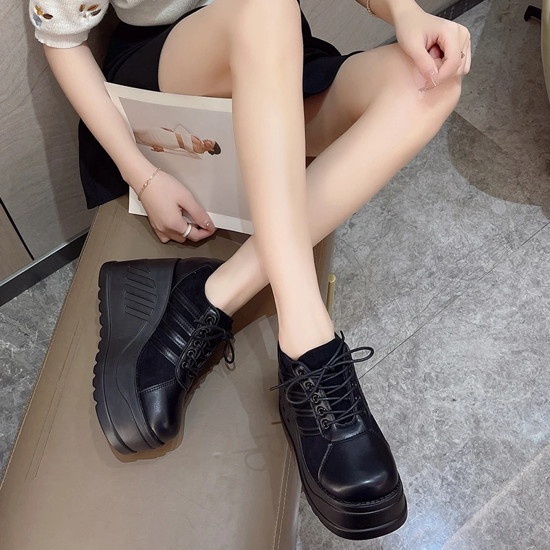 Big Size 35-43 Black Design Fe - Street Fashion Goth review and price