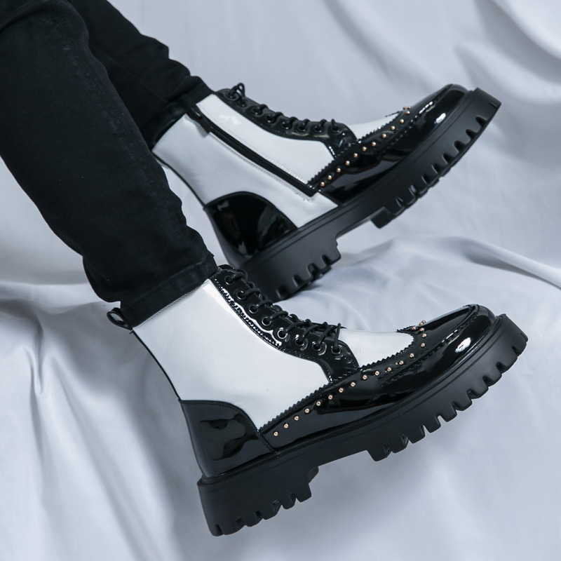 Fashion Rivet Men Ankle Boots  - Parade Fashion Street review and price