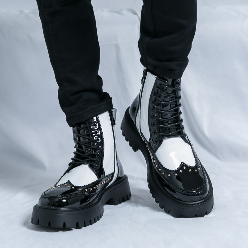 Fashion Rivet Men Ankle Boots  - Parade Fashion Street review and price