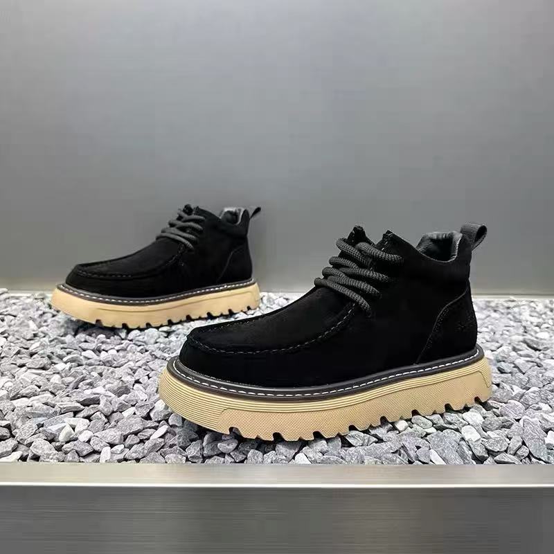 Autum Winter Men Platform Boot - Street Fashion Winter 2025 review and price