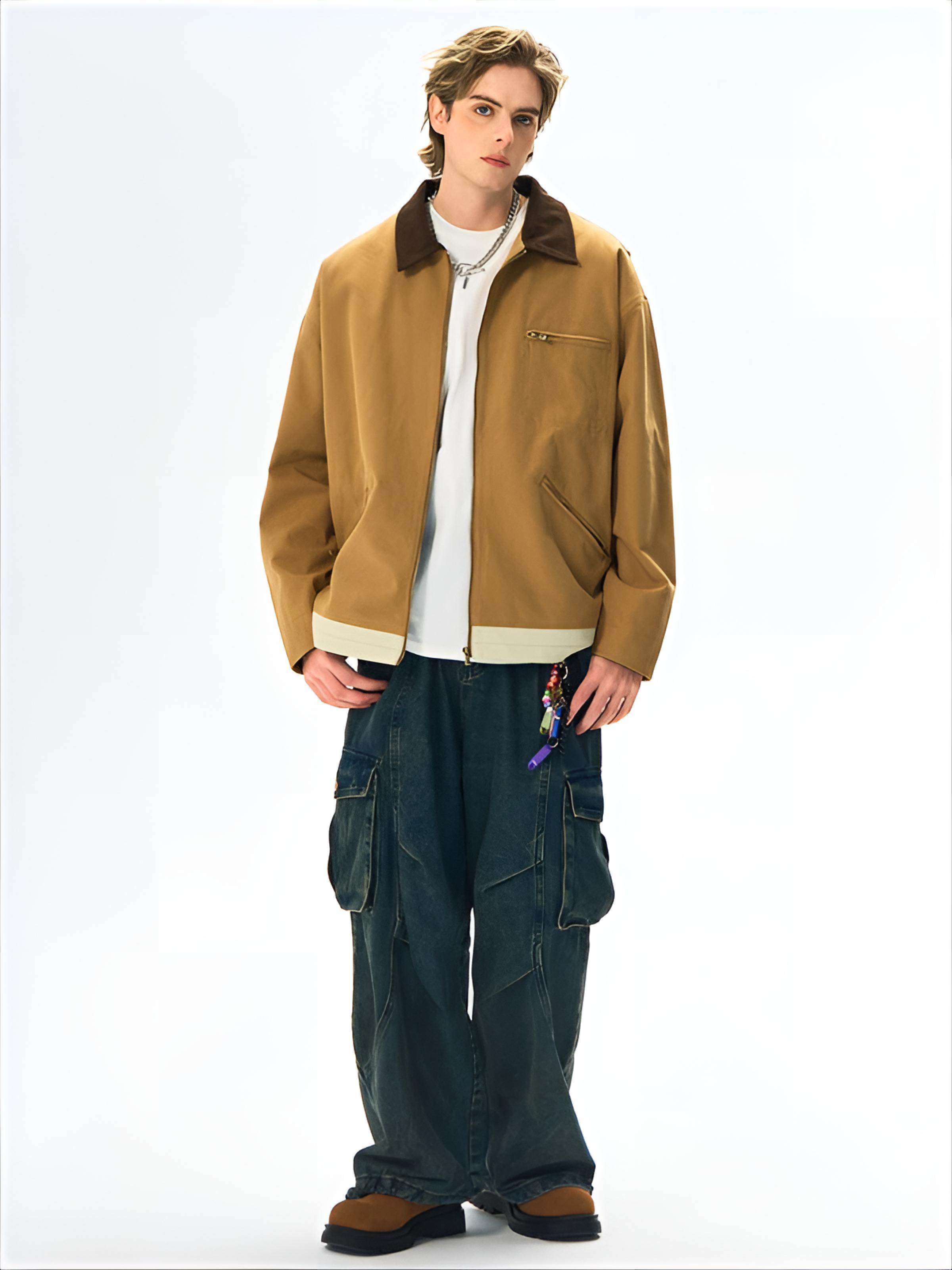 Mens Jacket Man Fashion Coats  - Street Fashion Culture review and price