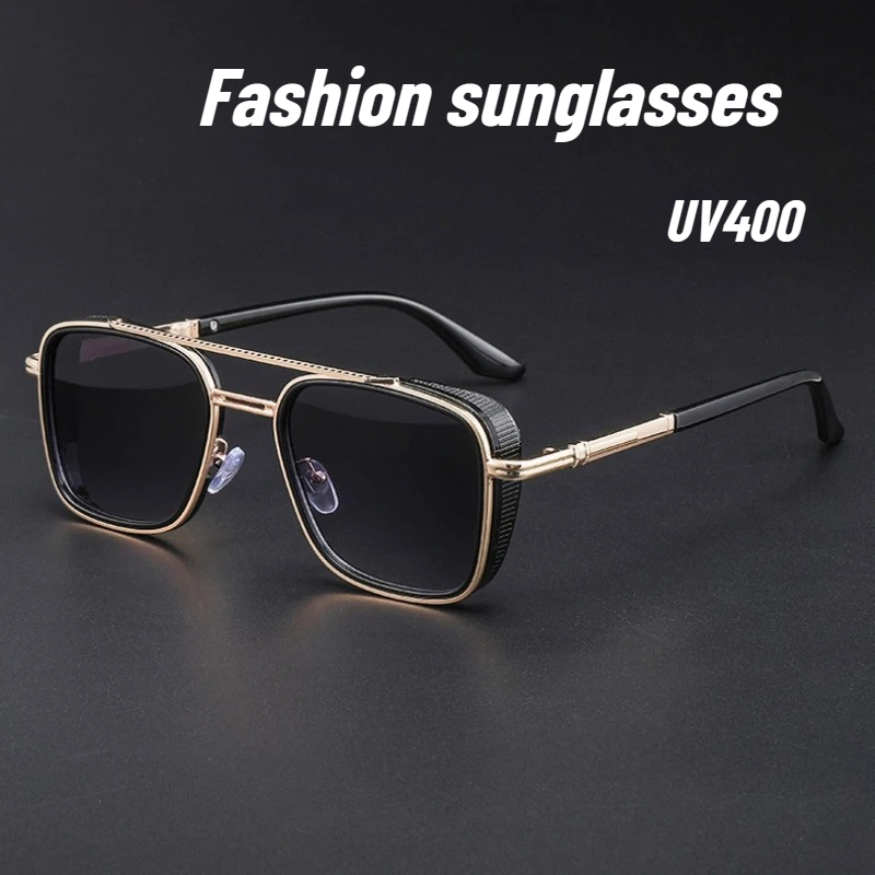 Retro Oval-framed Sunglasses M - Street Fashion Luxury review and price