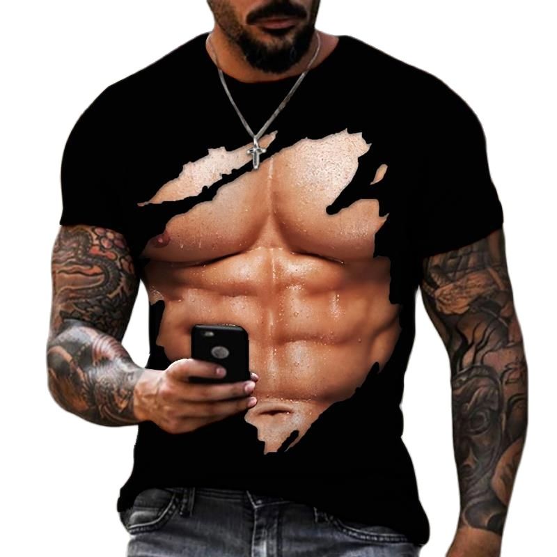 Summer Fashion Men's 3D Printe - Street Fashion Guys review and price