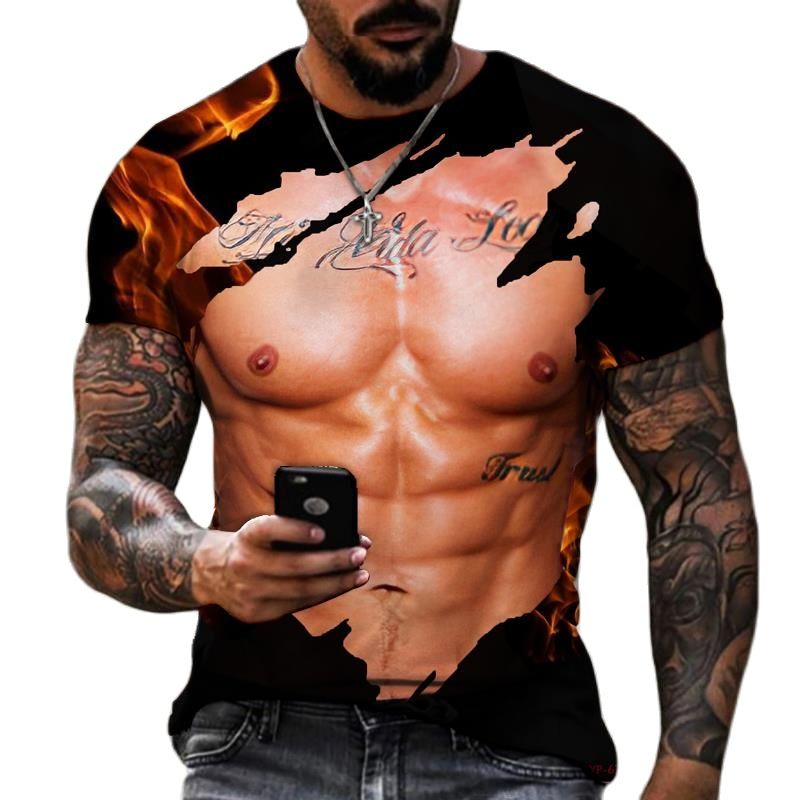 Summer Fashion Men's 3D Printe - Street Fashion Guys review and price