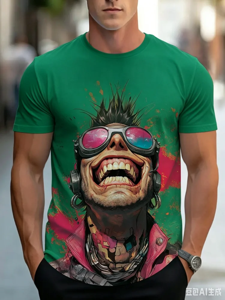 Trend Cool Crazy Hipster Guy B - Street Fashion Guys review and price