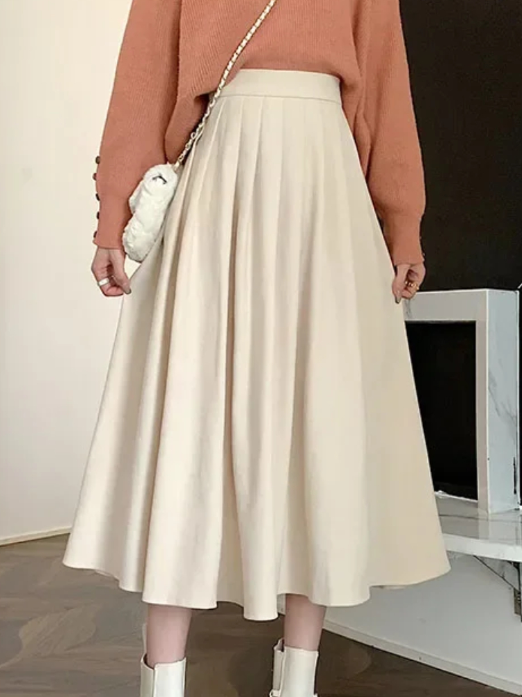 Women's Vintage Pleated Skirt  - Street Fashion Goth review and price