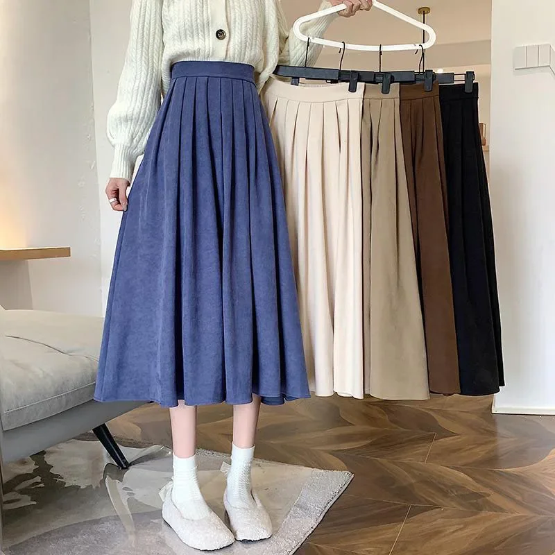 Women's Vintage Pleated Skirt  - Street Fashion Goth review and price