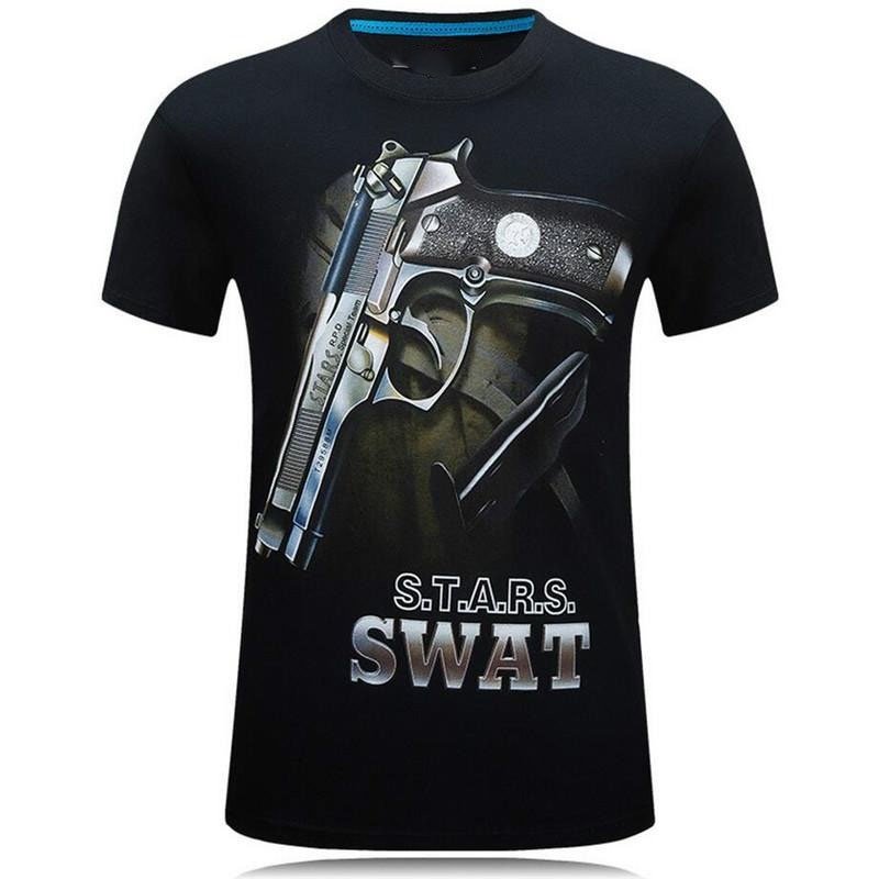 Tough Guy Style 3D Print T-shi - Street Fashion Guys review and price