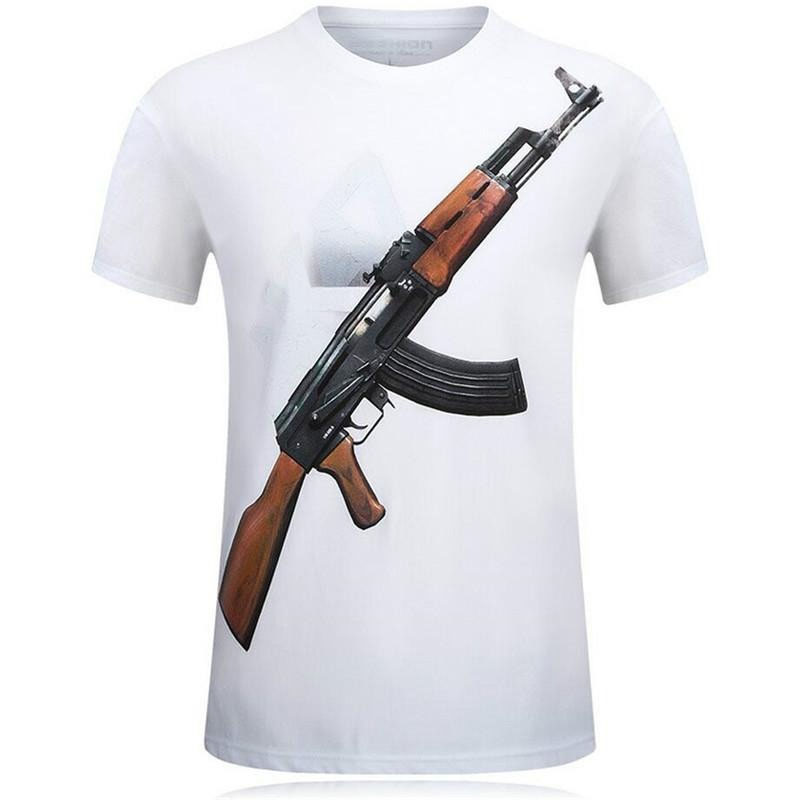 Tough Guy Style 3D Print T-shi - Street Fashion Guys review and price
