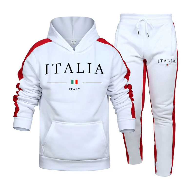 Men's Tracksuit 2 Pcs Sets Fas - Street Fashion Hoodie review and price