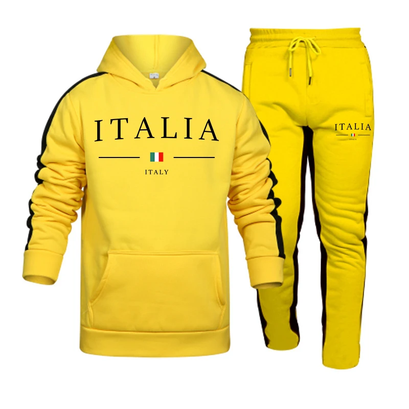 Men's Tracksuit 2 Pcs Sets Fas - Street Fashion Hoodie review and price