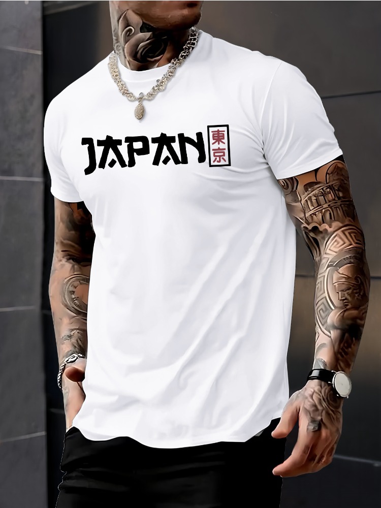 Male Short Sleeve Crew Neck Te - Street Fashion Guys review and price