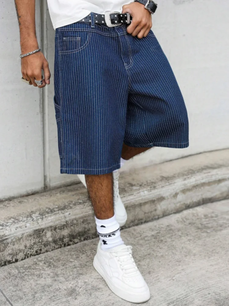 Vintage Hickory Stripe Baggy D - Street Fashion Art review and price