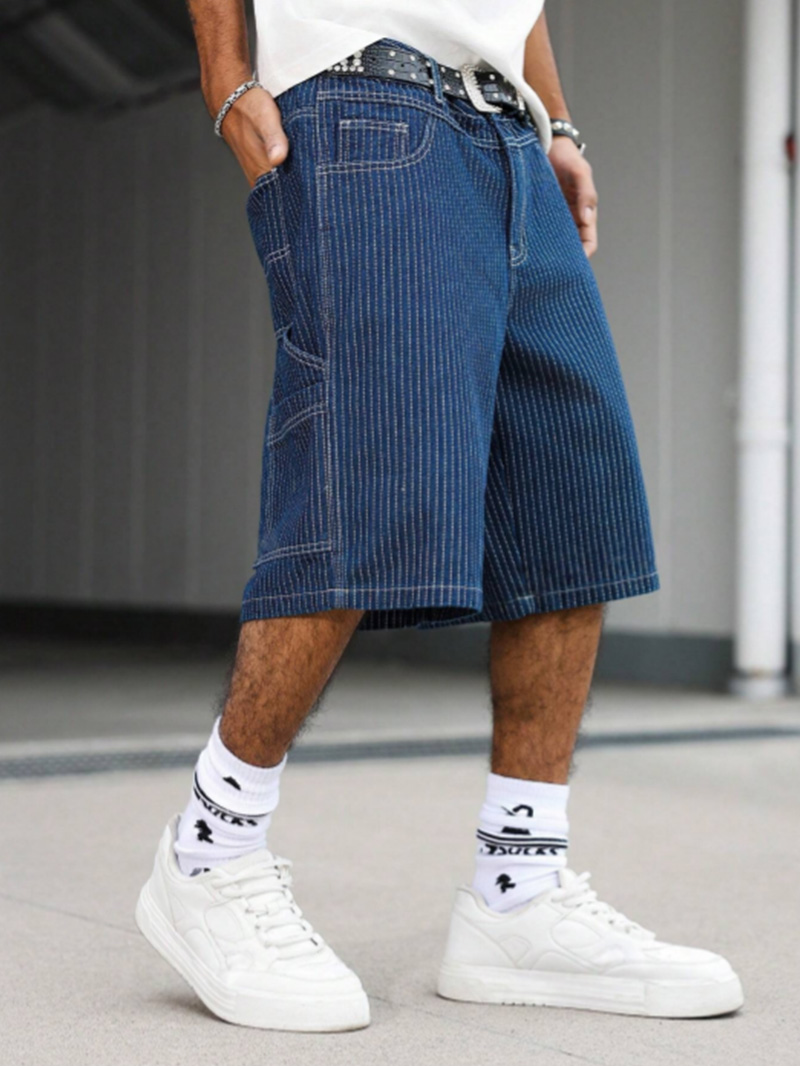 Vintage Hickory Stripe Baggy D - Street Fashion Art review and price