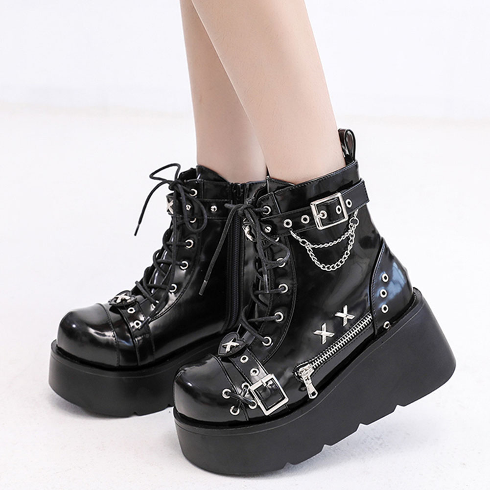 Brand New Ladies Goth Platform - Street Fashion Goth review and price