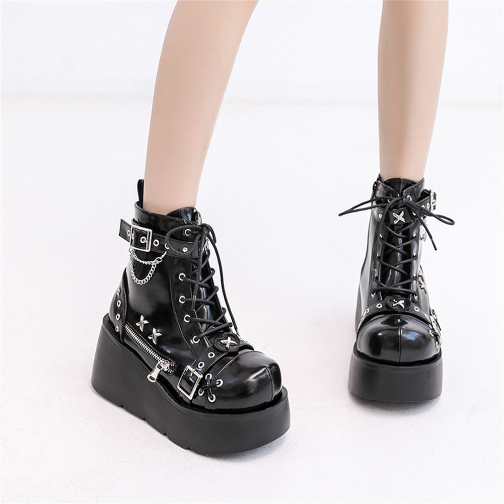 Brand New Ladies Goth Platform - Street Fashion Goth review and price
