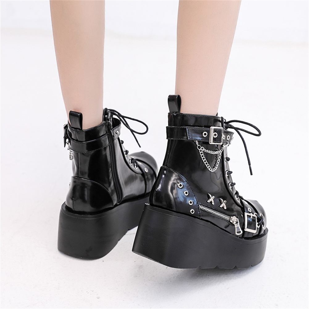 Brand New Ladies Goth Platform - Street Fashion Goth review and price
