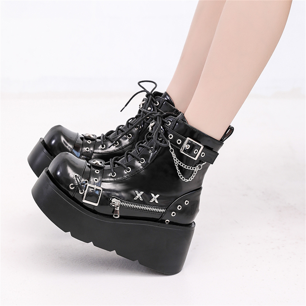 Brand New Ladies Goth Platform - Street Fashion Goth review and price