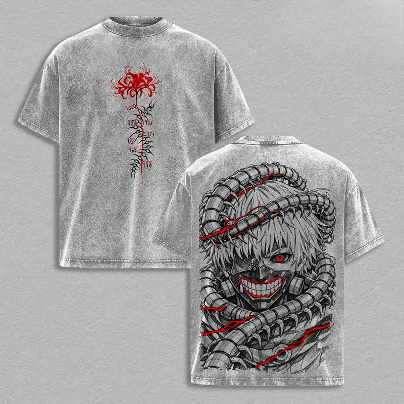 Manga Kaneki Ken Retro T Shirt - Street Fashion Tokyo review and price
