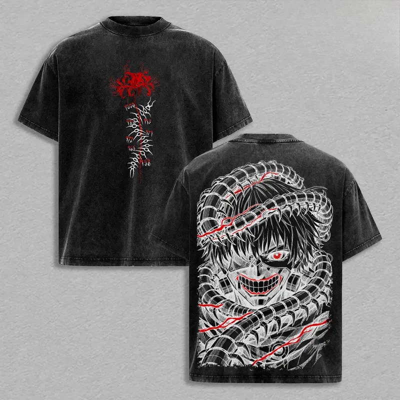 Manga Kaneki Ken Retro T Shirt - Street Fashion Tokyo review and price
