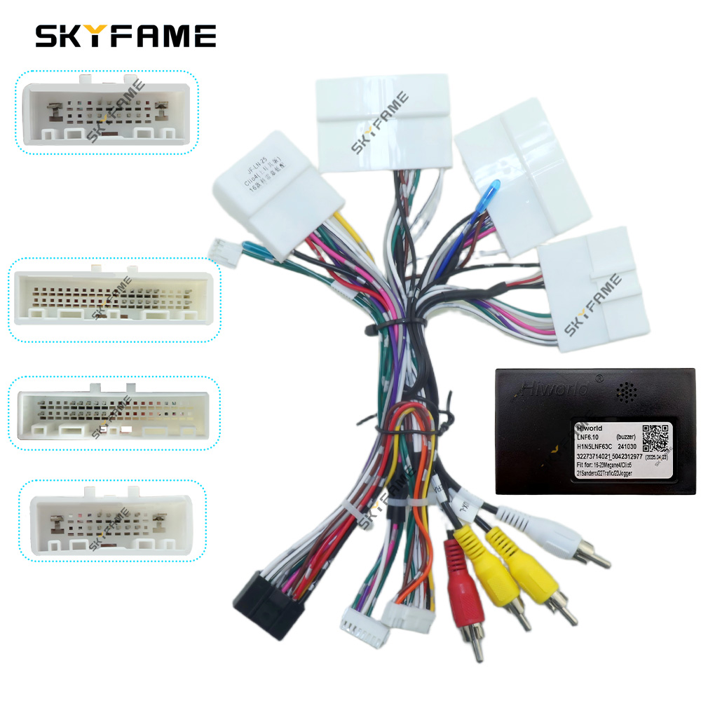 SKYFAME 16pin Car Wiring Harne - Street Fashion Art review and price