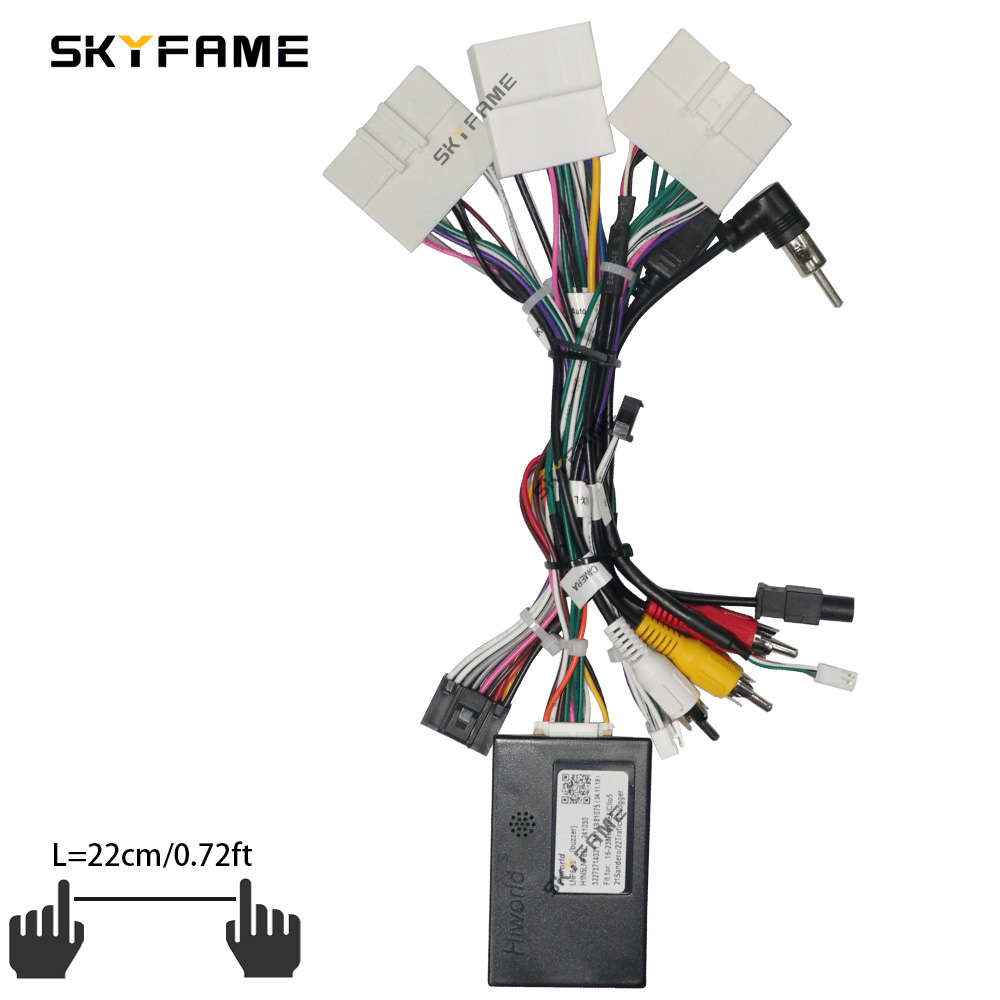 SKYFAME 16pin Car Wiring Harne - Street Fashion Art review and price