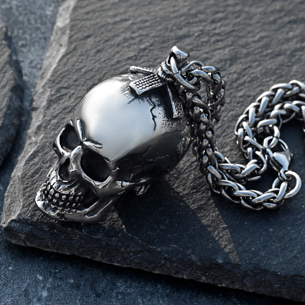 Goth Three Dimensional Skull P - Street Fashion Goth review and price