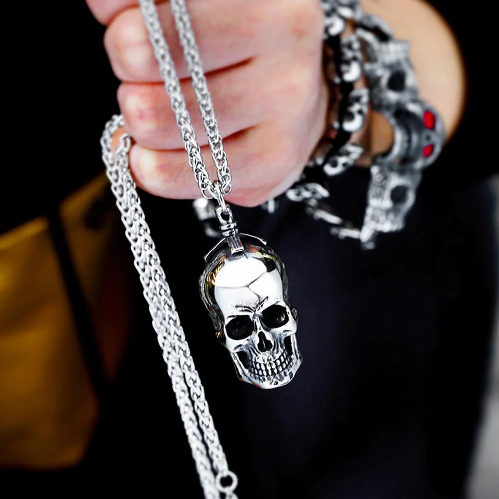 Goth Three Dimensional Skull P - Street Fashion Goth review and price
